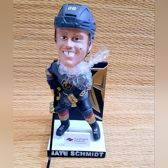 Nate Schmidt-Vegas Golden Knights Bobblehead, NIB - Picture 2 of 12
